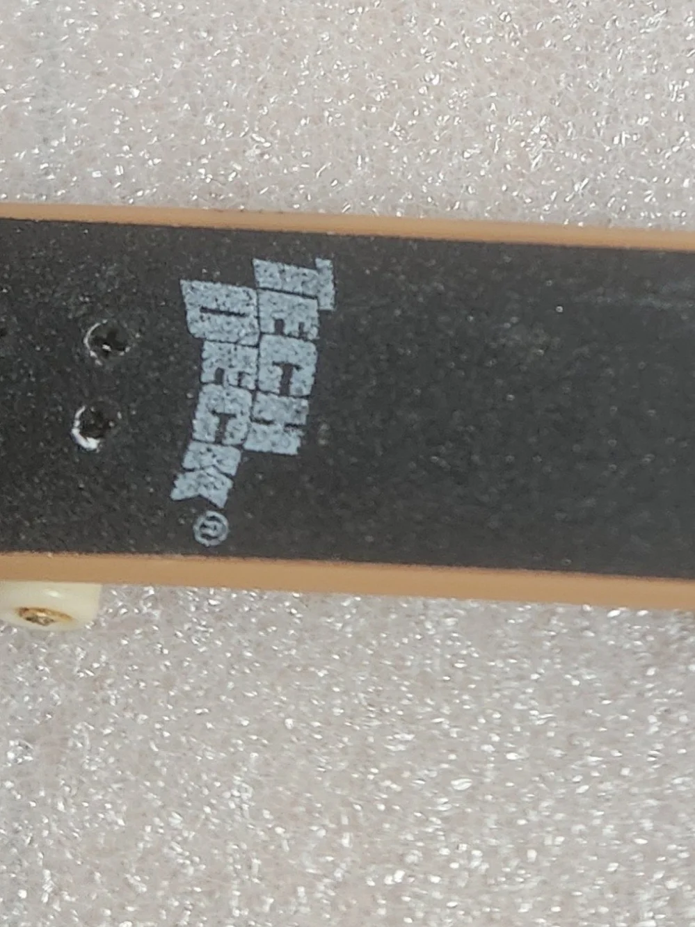 Psychedelic Graphic Fingerboard Skateboard - Multicolor